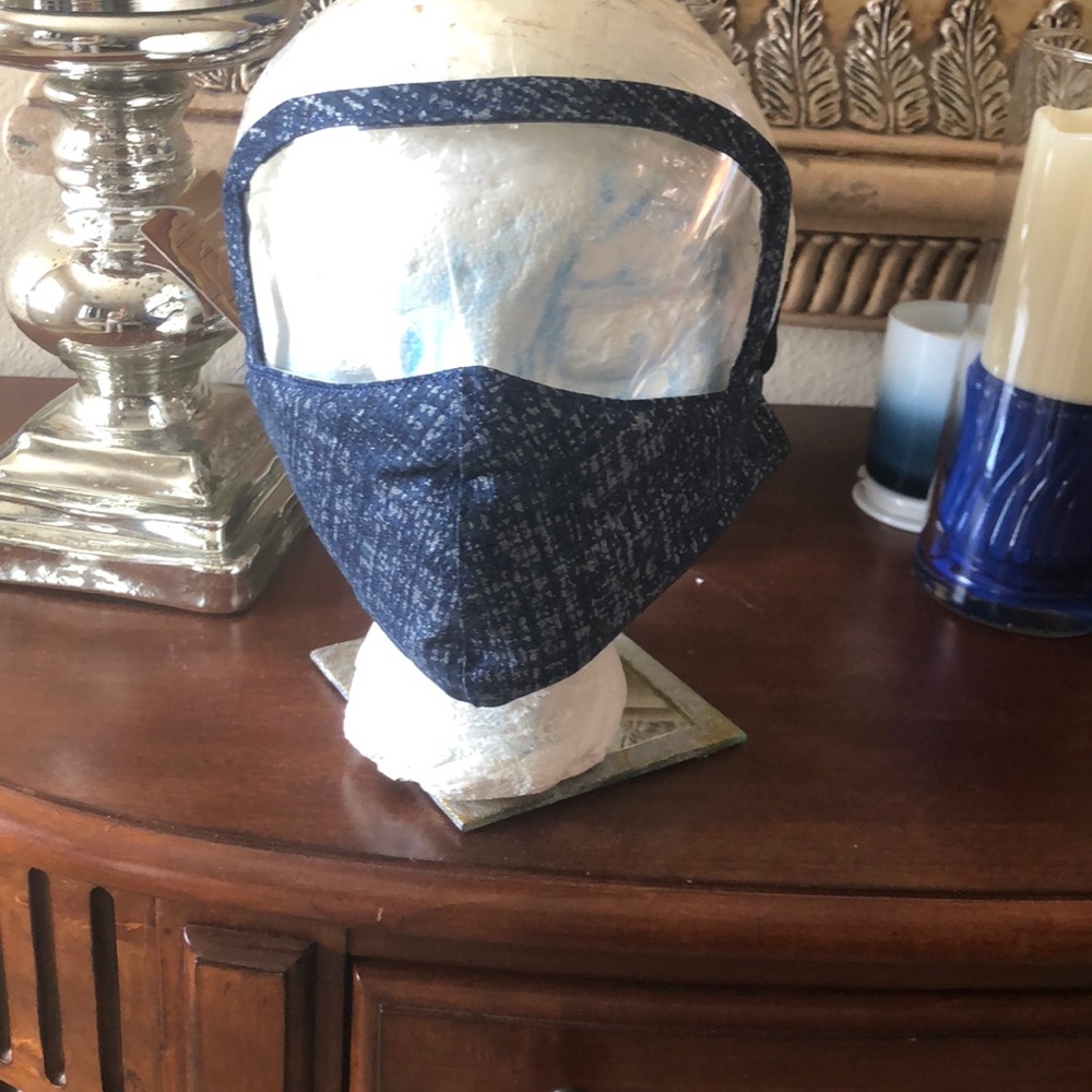 Face mask with filter inside waterproof.